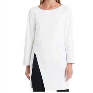 Vince Camuto XL Ivory Tunic Blouse